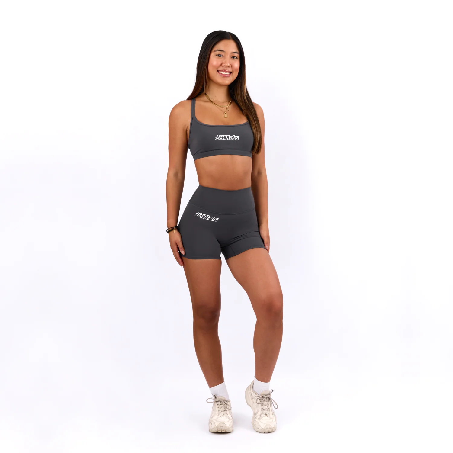 Grey EHP Sports Bra - Image 3