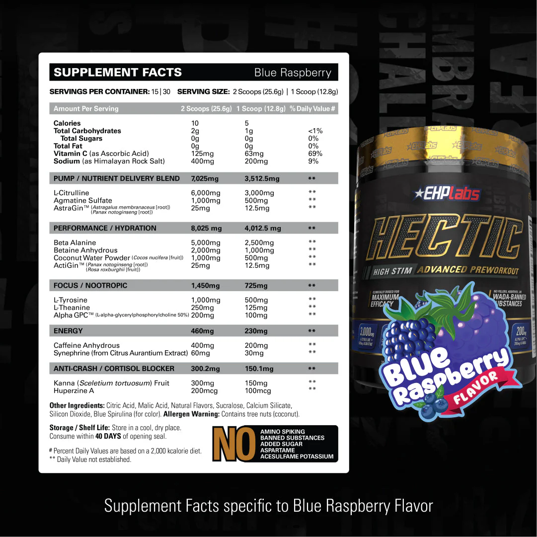 HECTIC Pre-Workout - Image 4