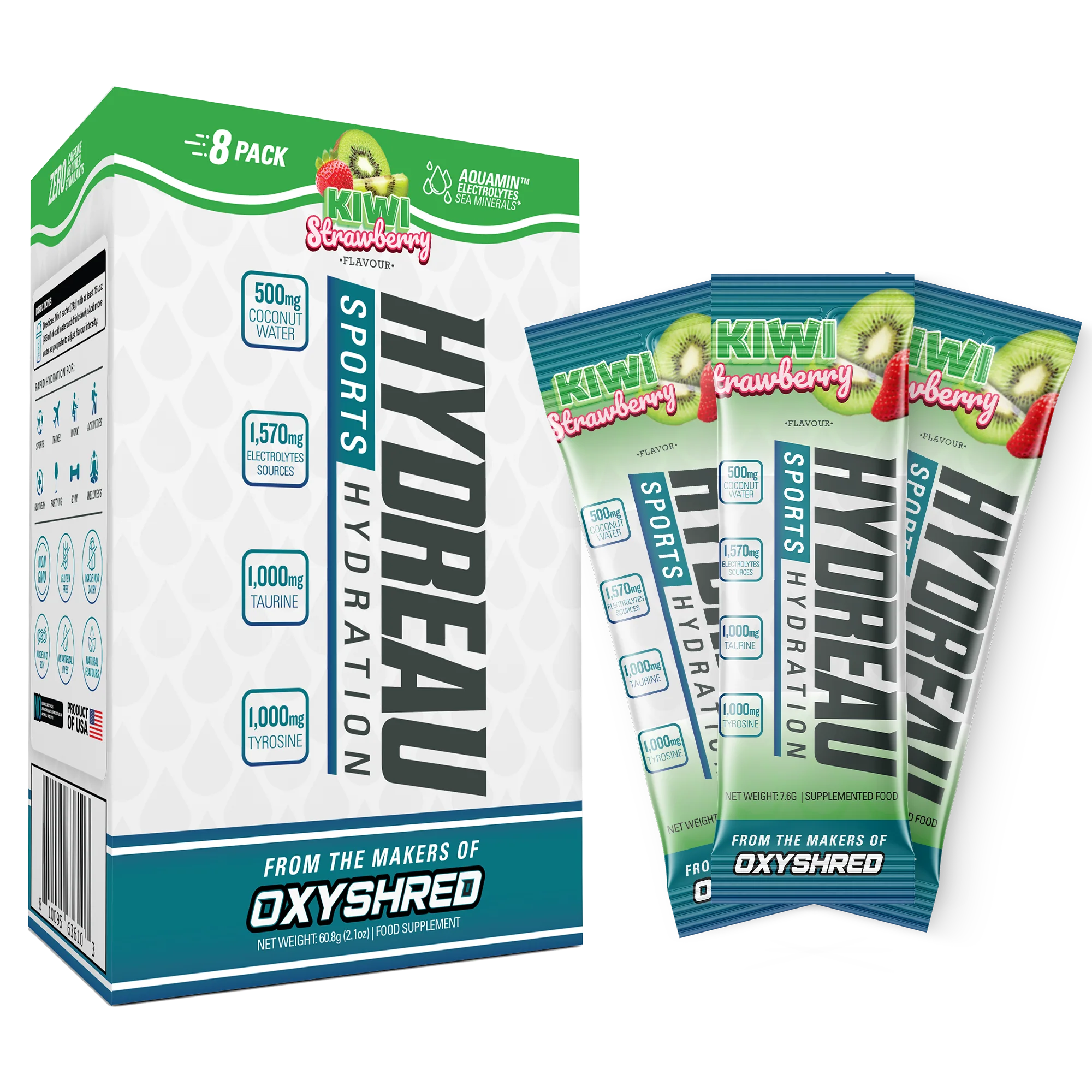 HYDREAU - Sports Hydration Stick Pack (8) - Image 3