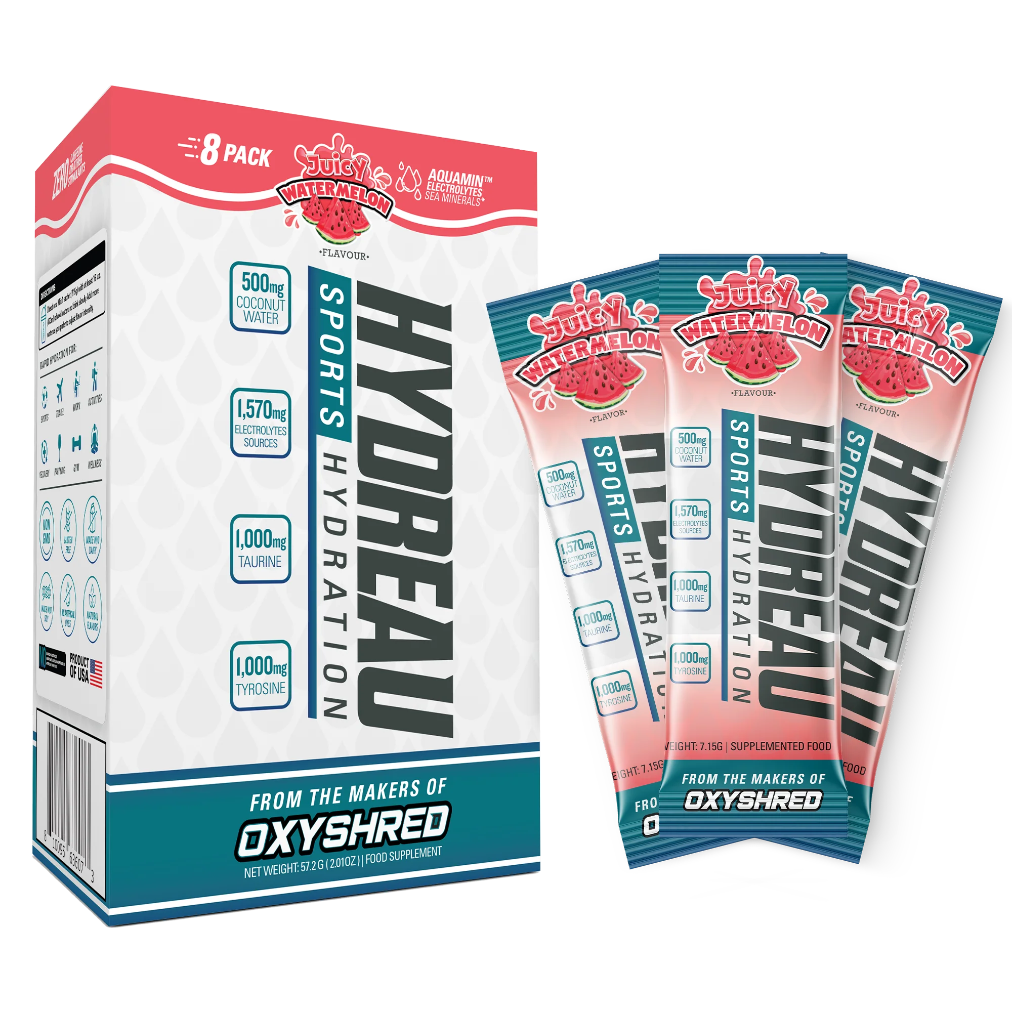 HYDREAU - Sports Hydration Stick Pack (8) - Image 4