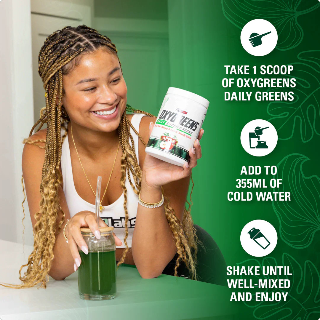 OxyGreens - Daily Super Greens Powder (30 Serves) - Image 3