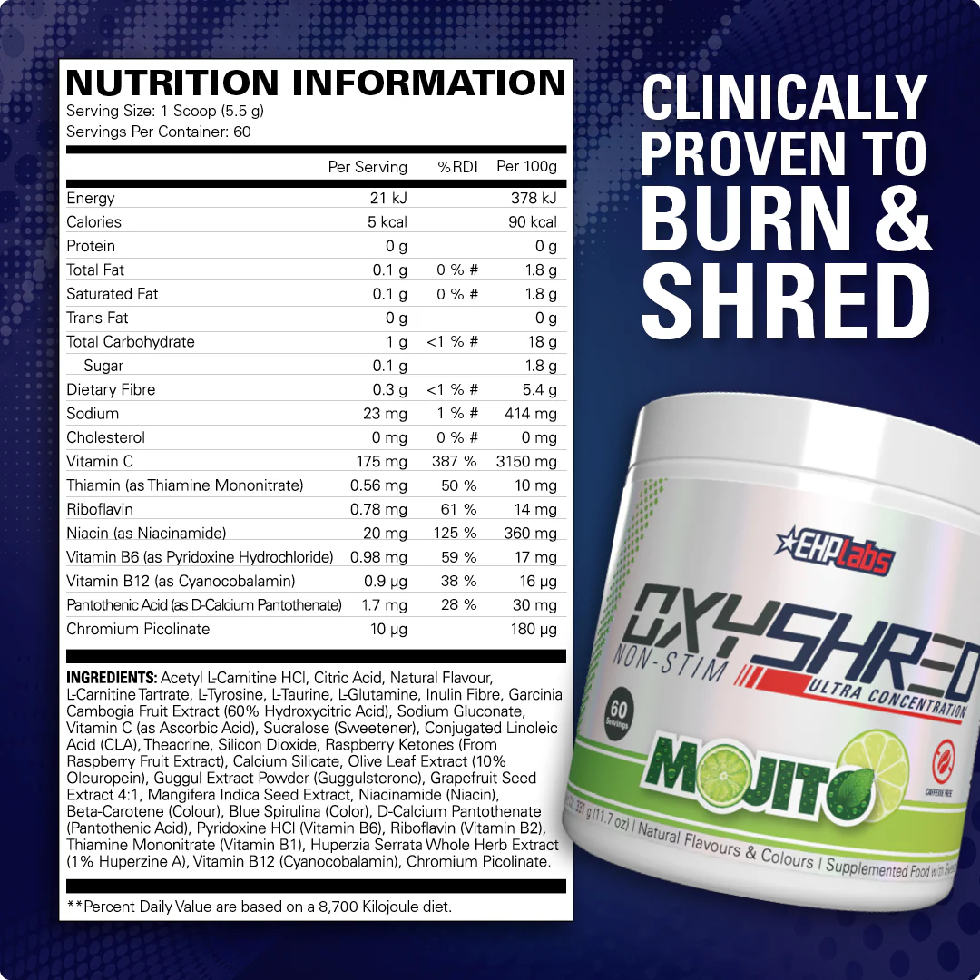 OxyShred Non-Stim - Image 4